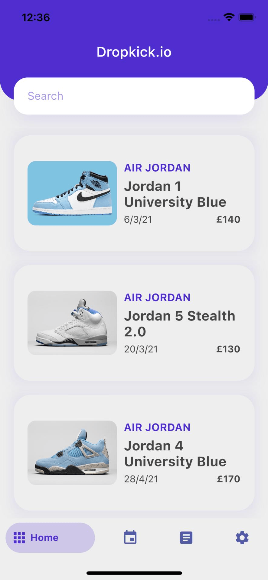 Mobile App Prototype