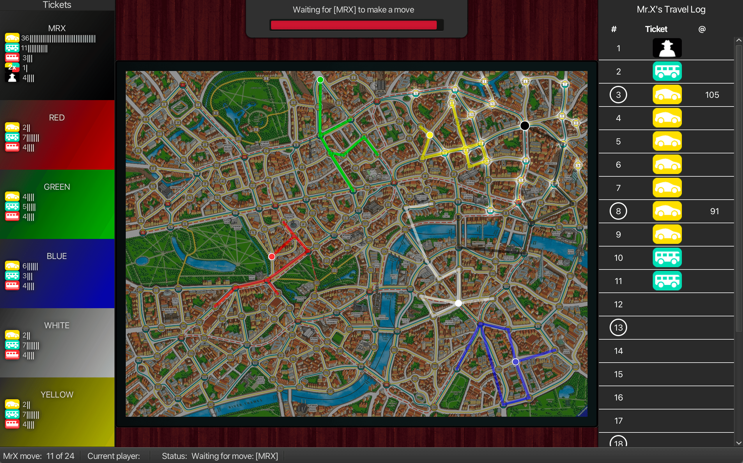 Scotland Yard AI